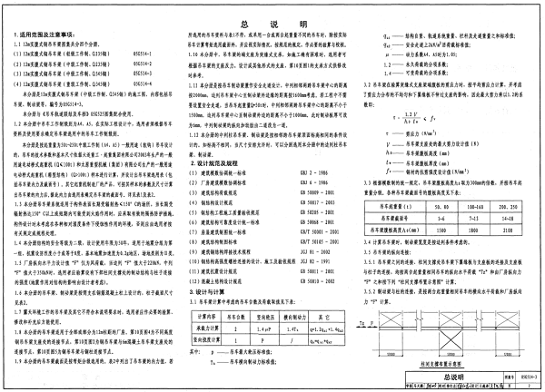 05G514-3 12m實腹式鋼吊車梁圖集