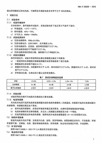 NBT33020-2015電動汽車動力蓄電池箱用充電機技術條件