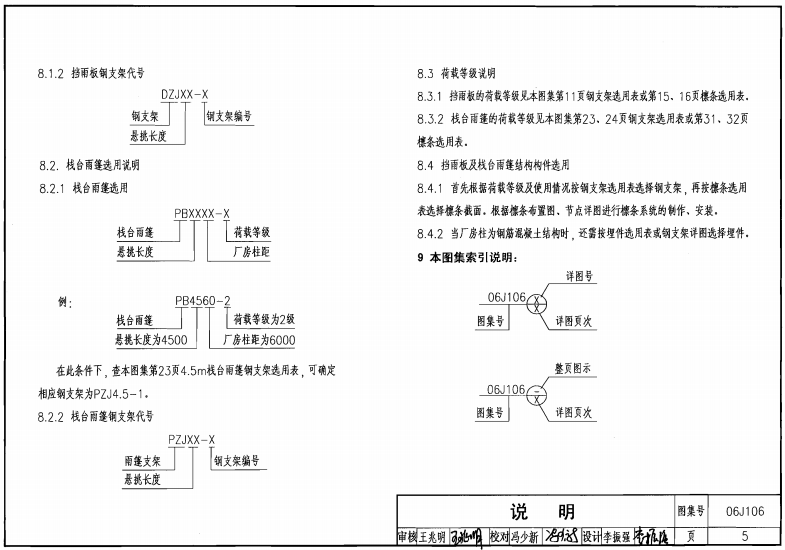 06J106挡雨板及栈台雨篷pdf格式 截图1