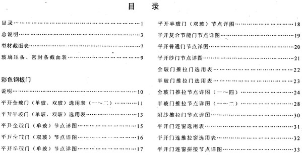 陜02J065彩色鋼板門窗圖集 截圖0