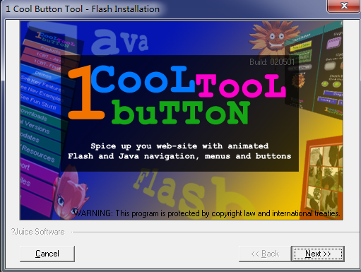 1 Cool Button Tool Flash动画制作 v6.0 最新版0