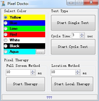 Pixel Doctor(液晶显示器坏点检测) v2.51 免费版0