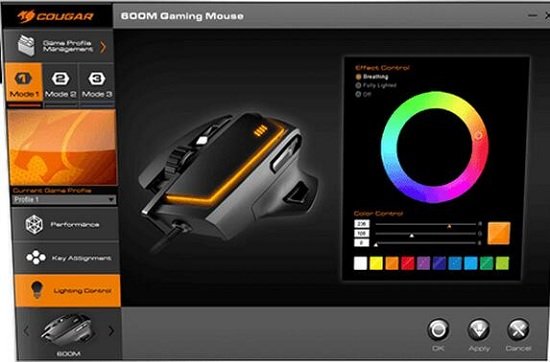 Cougar骨伽600m鼠标驱动 v1.14 正式版0