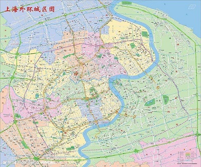 上海市地图全图高清版2015 高清版1
