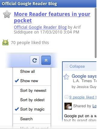 Google Reader(谷歌阅读器) v1.1.8 安卓版0
