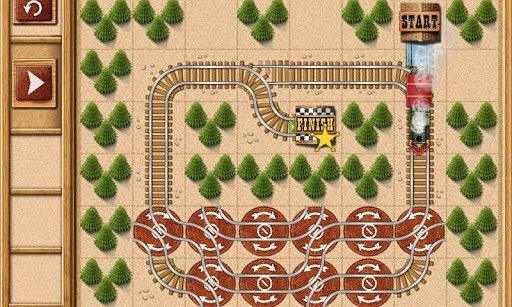 铁路迷宫游戏
