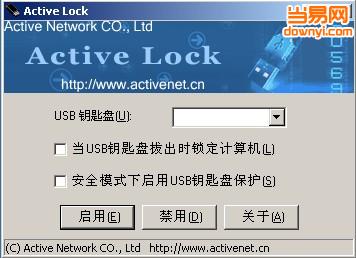active lock(u盘电脑锁) 截图1