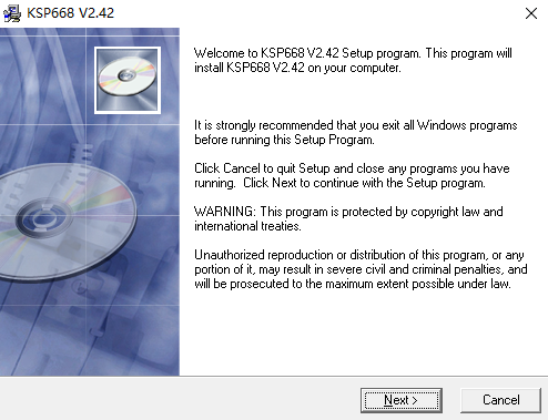 科立讯PT668对讲机写频软件 v2.42 官方版1