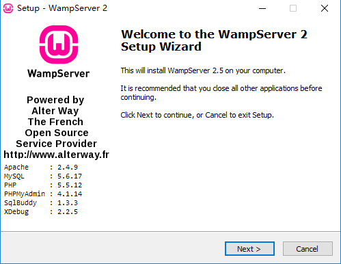 wampserver(php服务器) 截图1