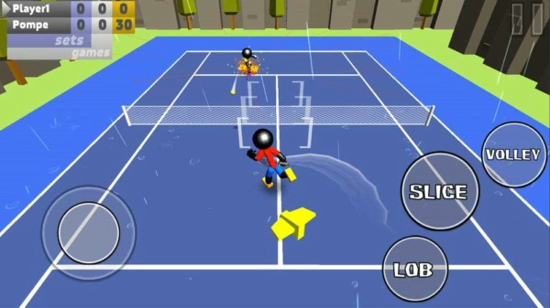 火柴人3d网球内购修改版 v1.0.3 安卓无限金币版3