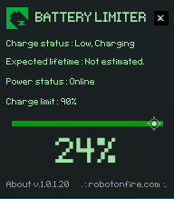 Battery Limiter笔记本充电保护管理工具 截图0