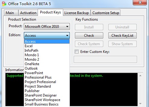 office 2010 toolkit一键激活工具 绿色免费版0