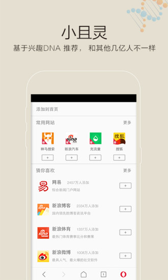 opera mobile手机版 截图0