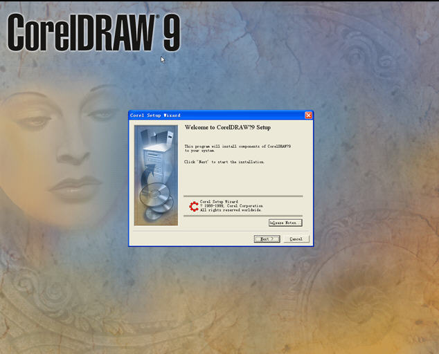 CorelDRAW9绿色精简迷你版 v9.0 免费版0