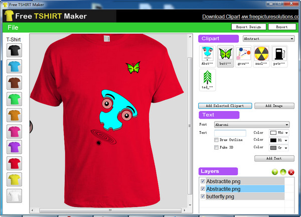 T恤图案设计(Free TSHIRT Maker) v1.0 绿色免费版0