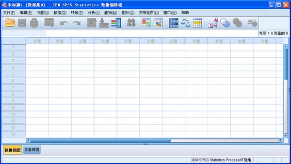 SPSS数据统计软件 v19.0 简体中文版
