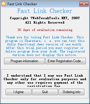 坏链检查软件(Fast Link Checker) 截图0