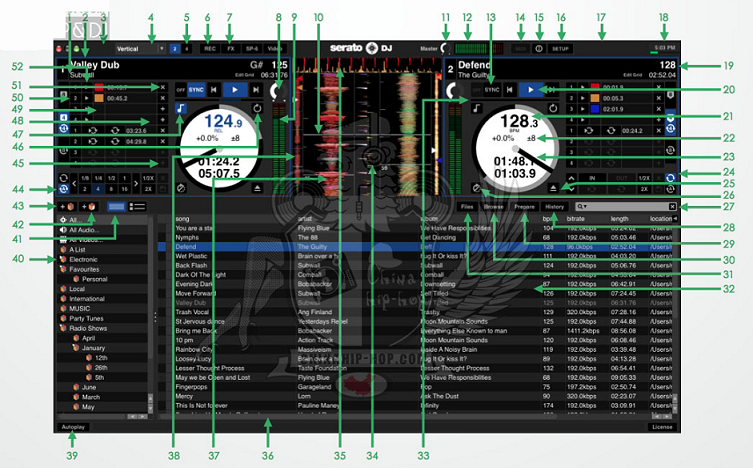 DJ混音软件Serato DJ 多语言官方版0