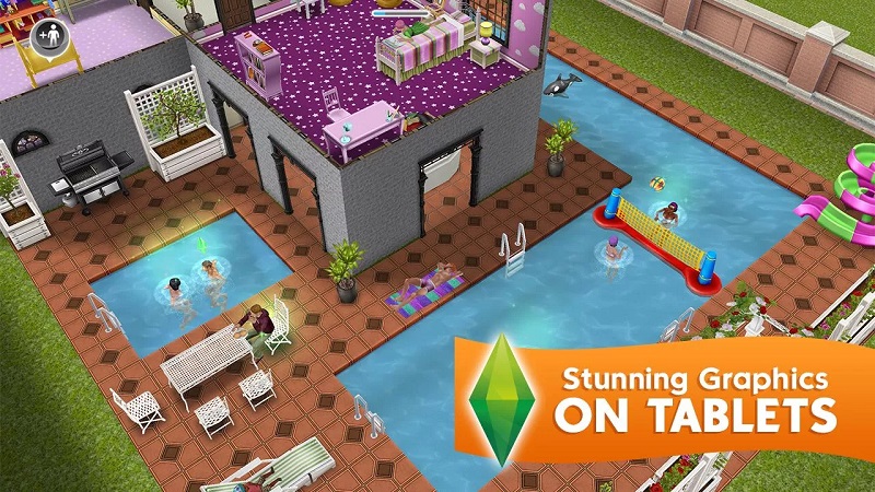 模拟人生畅玩版最新版本(The Sims FreePlay) v5.62.2 安卓中文版1