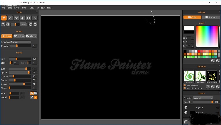 flame painter pro中文修改版 v3.2 汉化版0