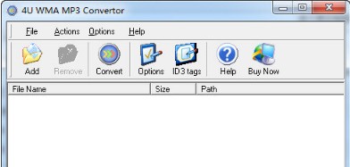 4U WMA MP3 Converter(音乐转换软件) 截图0