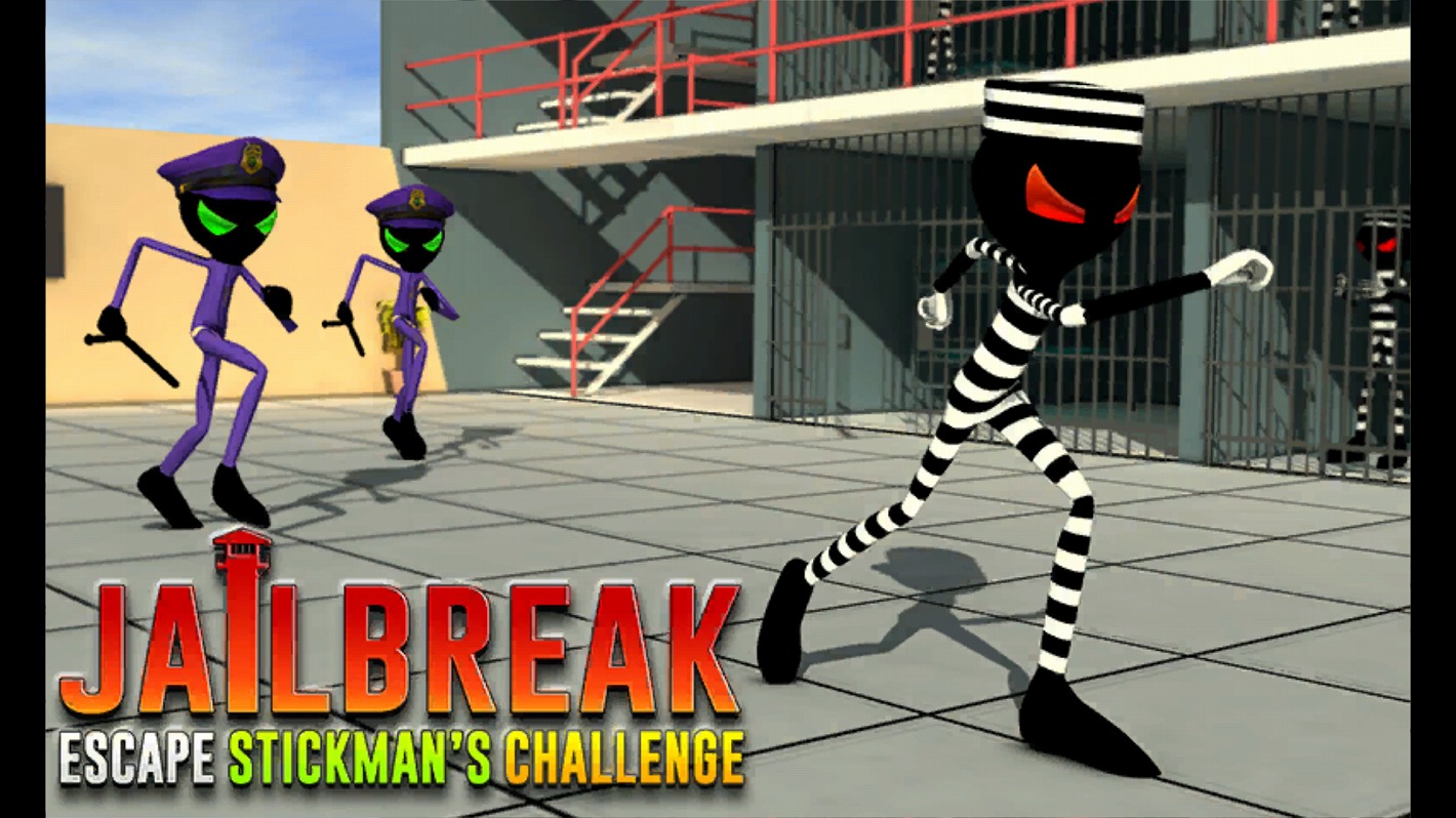 火柴人的挑战越狱逃脱无限金币版(jailbreak escape stickmans challenge) v1.4 安卓版2