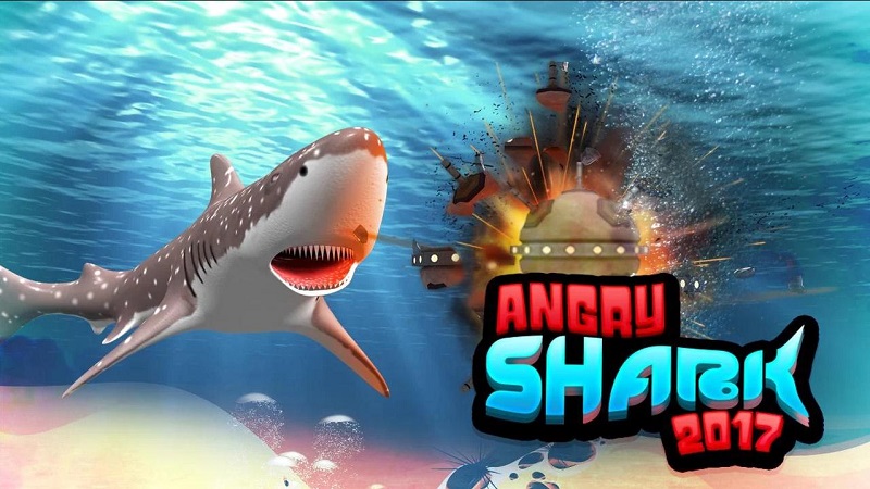 愤怒的鲨鱼手游(angry shark 2017) 截图1