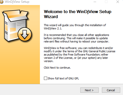 windjview软件(djvu阅读器) v2.1 官方版0