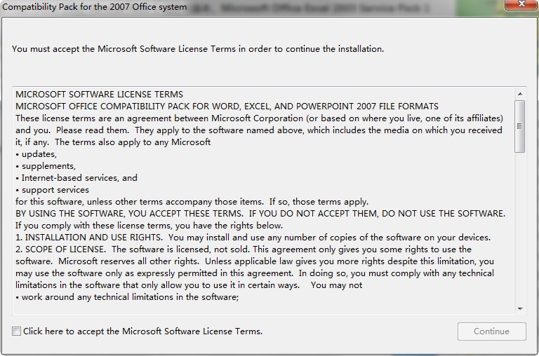 微软Office2003/2007/2010兼容包 官方免费版0