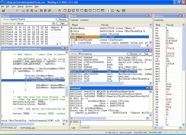 WinDbg(win7/10编程工具) v6.12.2.633 最新版0