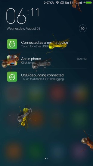 手机屏幕蚂蚁恶作剧 v3.1.0 安卓版0