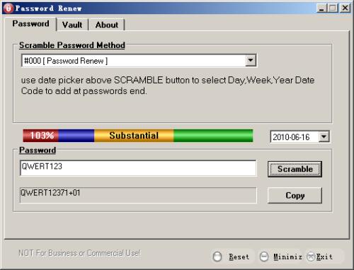 password renew系统密码修改工具 v1.1 绿色版1