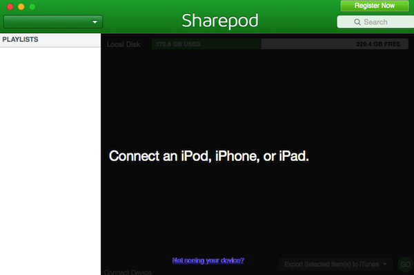 SharePod(iPod音乐管理软件) v4.3.77 官方版1