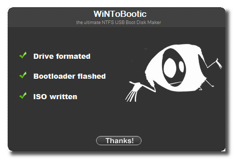 u盘启动盘一键制作工具(wintobootic) v1.2 绿色版2