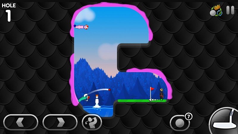 超级火柴人高尔夫3无限金币版 v1.7.11 安卓版0
