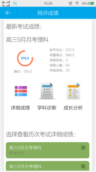 满分云家长端(成绩查询) v1.17.09.2015 最新安卓版0