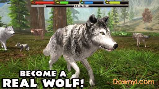 终极灰狼模拟器无限级版(ultimatewolf) 截图2