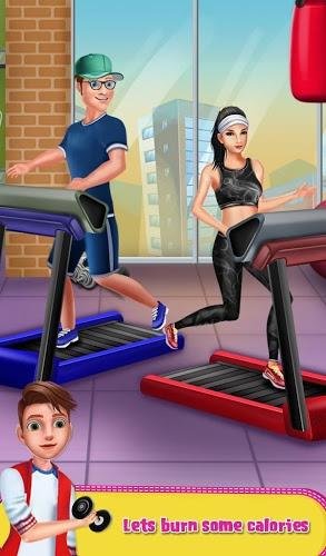 女孩的锻炼手机游戏(workout for girls) 截图2