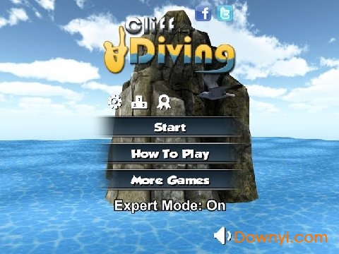 3d悬崖跳水中文版(cliff diving 3d) 截图1