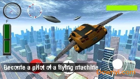 究极武装飞行车游戏(flying car x ray simulator) v1.0 安卓版2