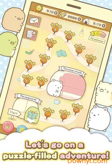 角落生物消消乐趣手机版(sumikko gurashi) v1.7.8 安卓版0