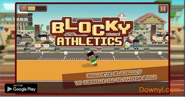 像素田径手游(blocky athletics) 截图2