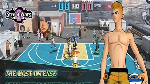 街头战争篮球手游(streetwarsbasketball) 截图1
