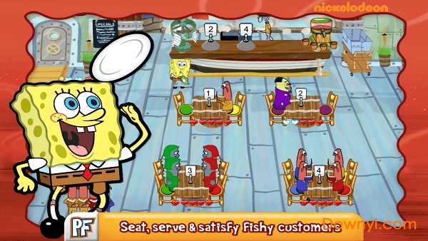 海绵宝宝餐厅手机版(spongebob diner dash) 截图0