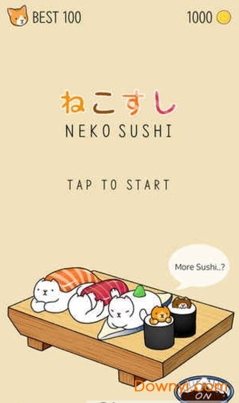 猫咪叠寿司小游戏(neko sushi) 截图3