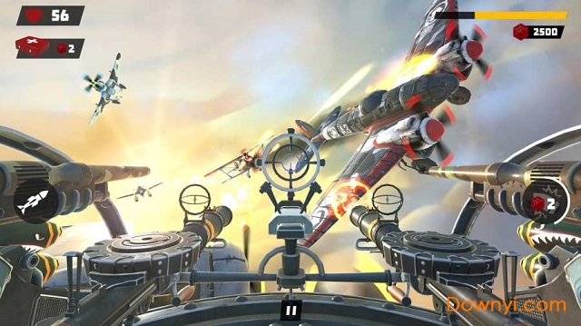 空战射手游戏(turret gunner) v0.3.34 安卓版2