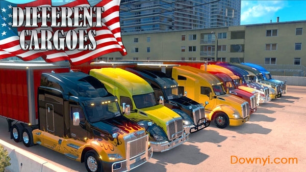 美国卡车模拟2中文版(truck simulation American 2 free) 截图0