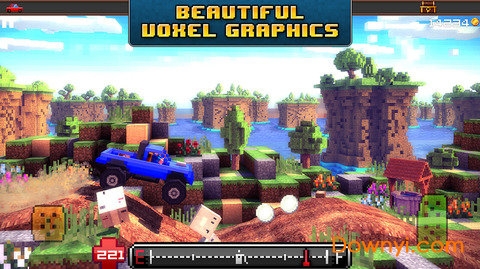 像素公路赛车游戏(blocky roads) v1.0.0 安卓版1