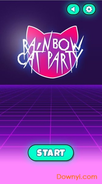 彩虹猫派对游戏(rainbow cat party) 截图1