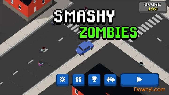 粉碎僵尸鎮手游(smash zombie town) 截圖1